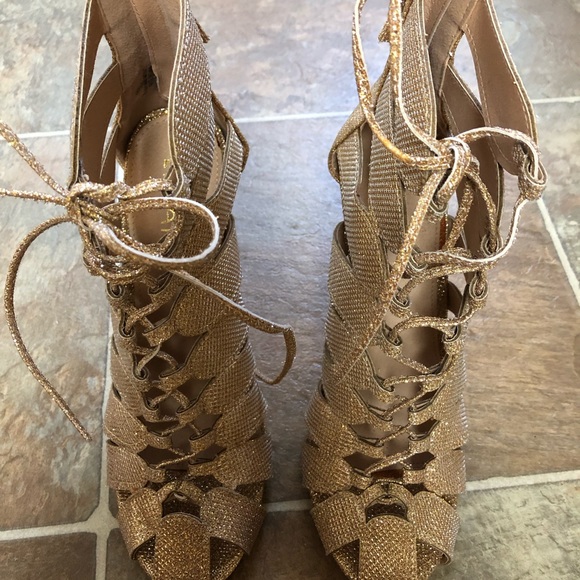 LILIANA HIGH HEEL GLITTER BOOTIES SIZE: 9.0 - Picture 7 of 15